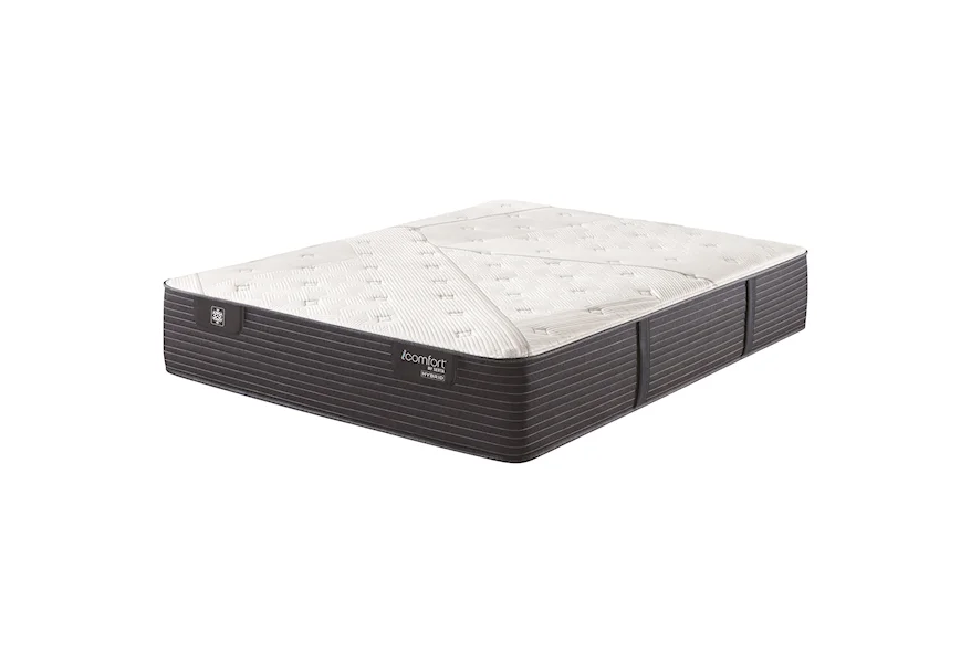 CF1000 Quilted Hybrid II Firm Queen 13" Firm Quilted Hybrid Mattress by Serta at Esprit Decor Home Furnishings